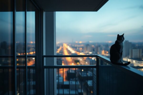 Cómo proteger a tu gato de caídas desde ventanas y balcones