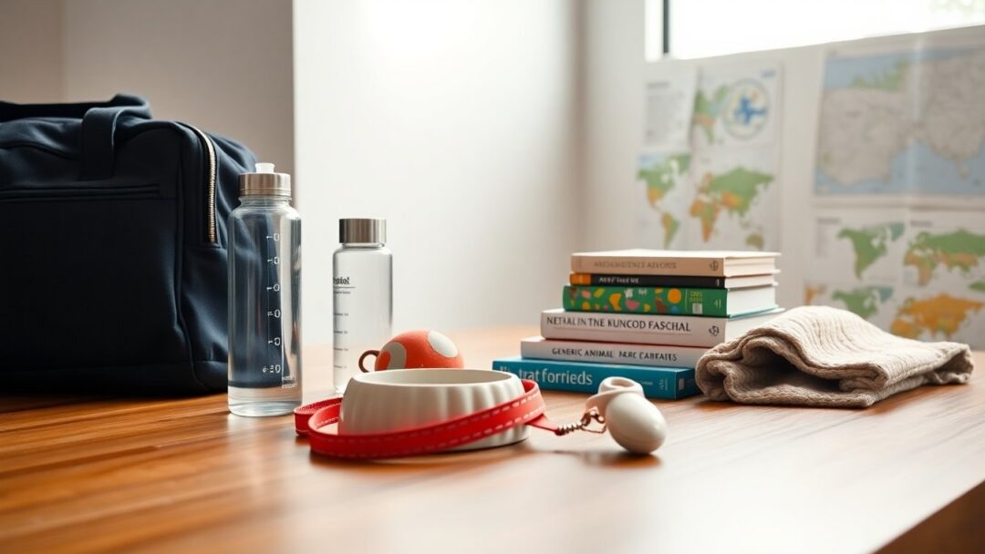 Consejos esenciales para viajar con perros y gatos este verano