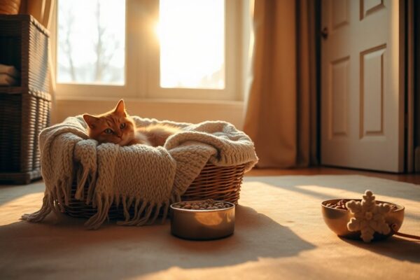 Consejos para cuidar la salud y vitalidad de tu gato en invierno