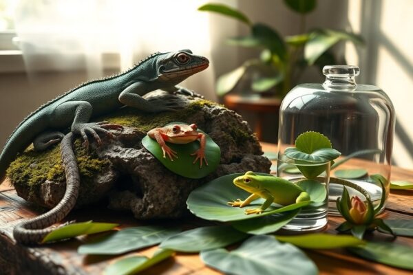 Explorando la biodiversidad de reptiles y anfibios: adaptaciones y roles ecológicos