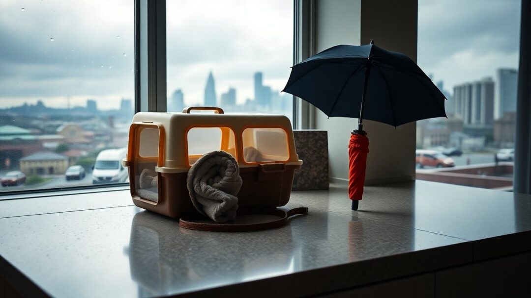Guía esencial para mantener a tus mascotas seguras durante las tormentas en Sydney