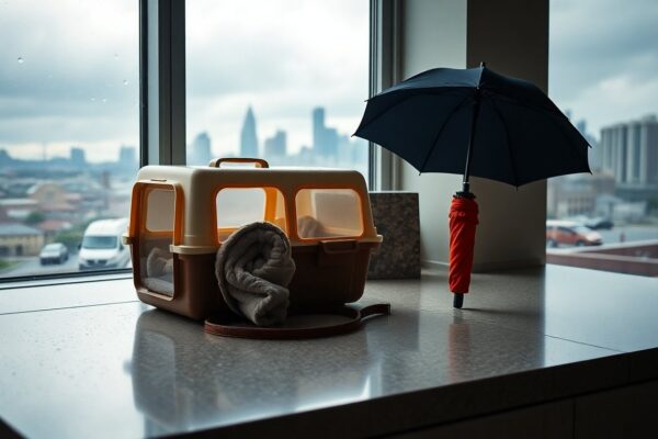Guía esencial para mantener a tus mascotas seguras durante las tormentas en Sydney