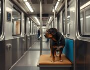 Nuevas reglas para viajar con perros grandes en Metro Bilbao