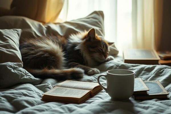 Sueño compartido con gatos: impacto en el bienestar y la higiene