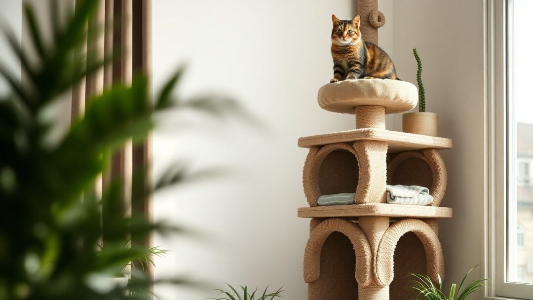 Cómo crear un ambiente seguro y enriquecedor para gatos ansiosos
