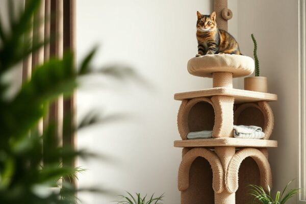 Cómo crear un ambiente seguro y enriquecedor para gatos ansiosos