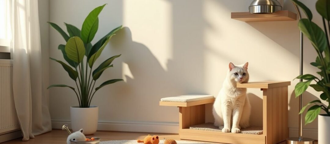 Cómo diseñar un entorno pro-gato para prevenir estrés y obesidad