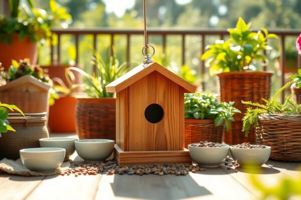 Cómo diseñar y mantener comederos para aves sin contaminantes