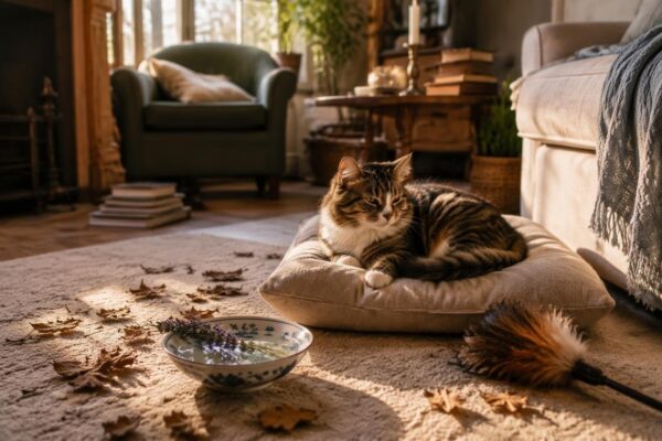 Cómo eliminar pulgas en gatos y hogar sin químicos agresivos