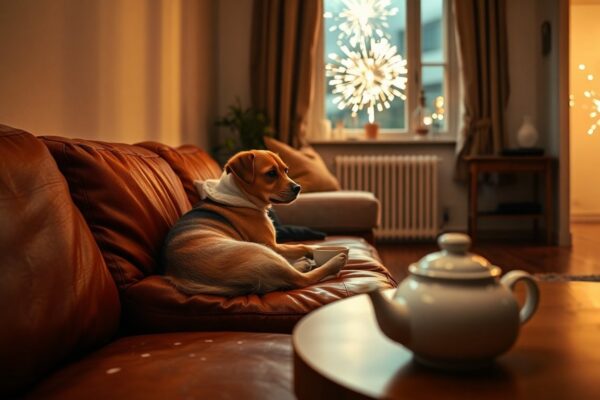 Cómo la neurofisiología del miedo explica la reacción de los perros a los fuegos artificiales