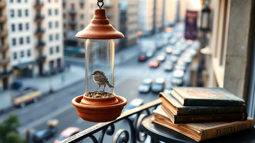 Cómo observar aves urbanas respetando su hábitat natural
