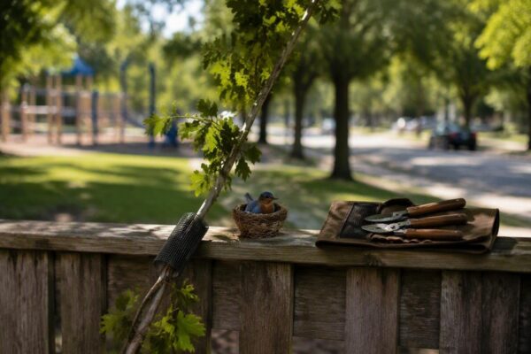 Cómo podar árboles sin dañar nidos de aves urbanas