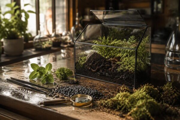 Guía completa para construir terrarios vivos con bioactivos y fauna útil