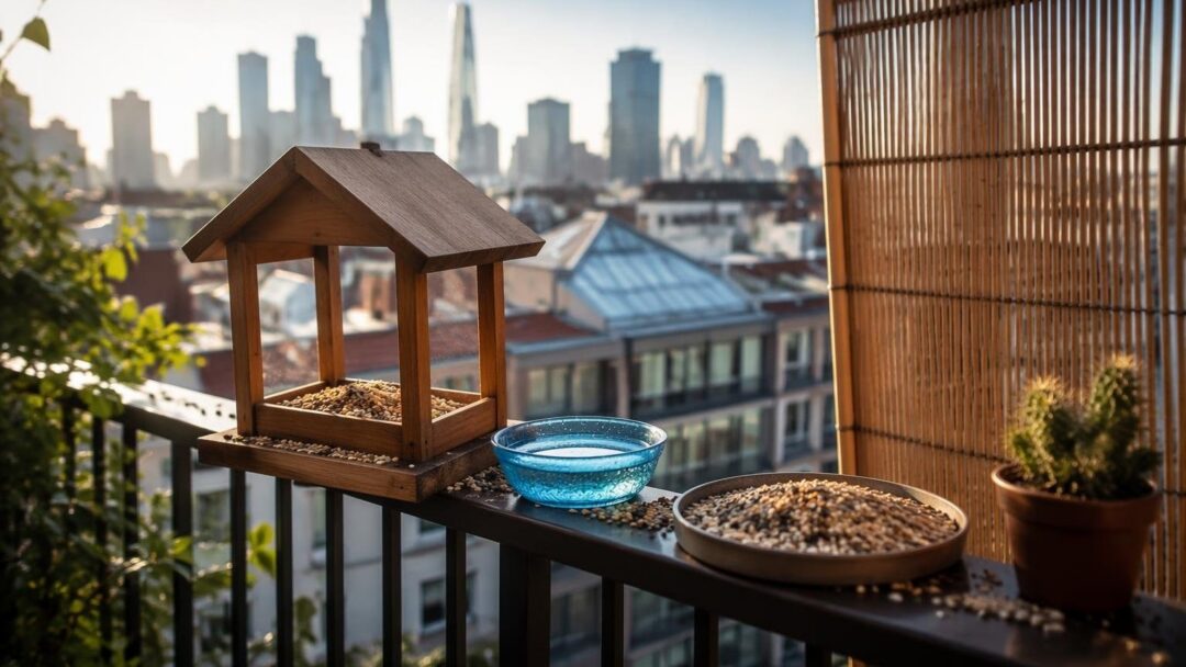 Guía práctica para ayudar a las aves en entornos urbanos con altas temperaturas