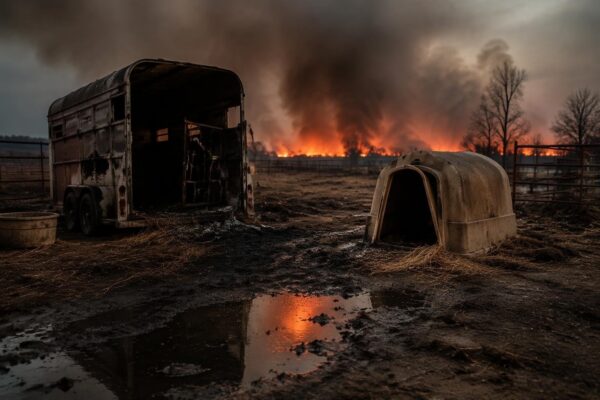 Incendios en la Vall d'Uixó: evacuación desesperada de caballos y perros