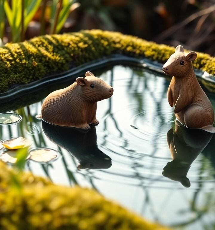 Nuevos habitantes en el zoo de Santillana: los capibaras y las maras patagónicas