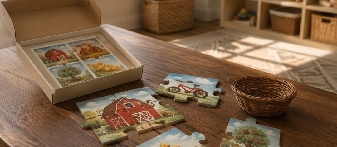 Puzzles educativos para niños: la colección fattoria de Ravensburger my first Puzzle
