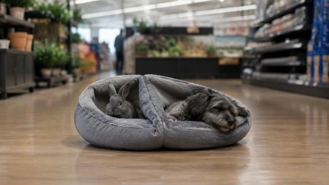 Cama reversible para perros, gatos y conejos en Aldi: características y beneficios