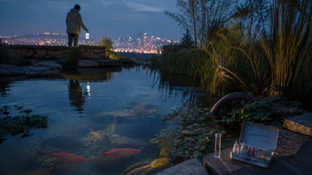 Cómo mantener peces en estanques con agua de calidad todo el año