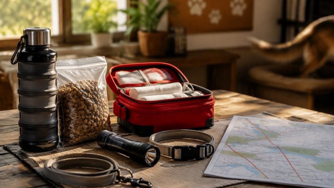 Cómo preparar un kit de emergencia y rutas de evacuación para mascotas