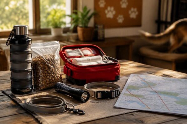 Cómo preparar un kit de emergencia y rutas de evacuación para mascotas