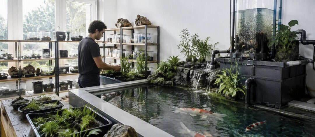 Guía completa para crear un acuario ideal para peces koi