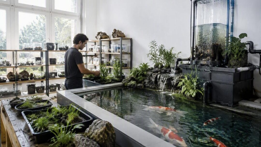 Guía completa para crear un acuario ideal para peces koi