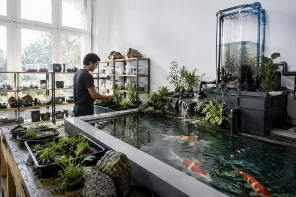 Guía completa para crear un acuario ideal para peces koi