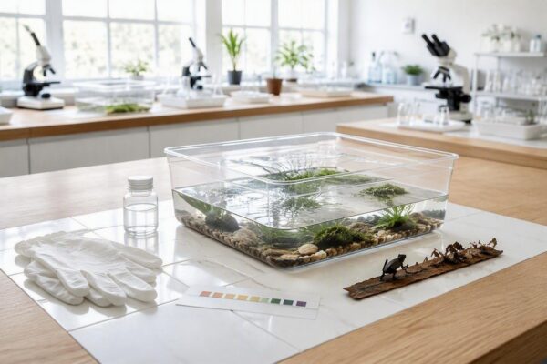 Guía de bioseguridad para estanques y terrarios con anfibios