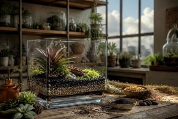 Guía paso a paso para montar un terrario bioactivo para anfibios y reptiles
