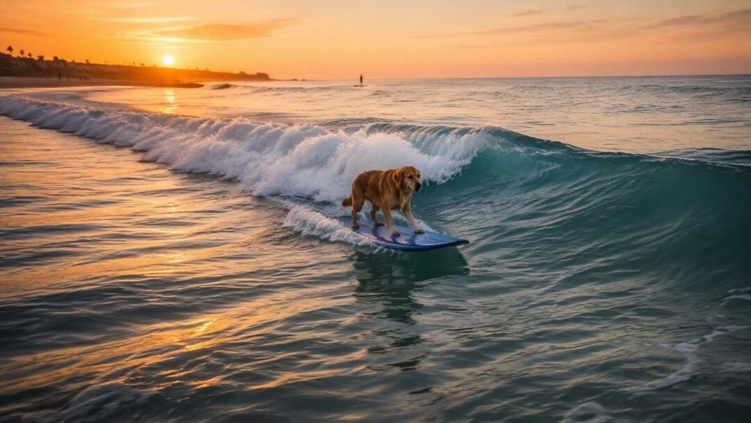 Surf canino: enriquecimiento y bienestar para perros