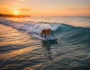 Surf canino: enriquecimiento y bienestar para perros