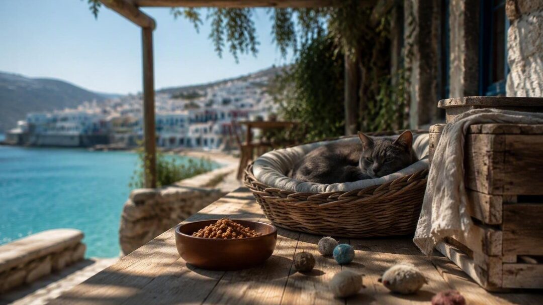 Voluntariado en Syros: alojamiento gratis a cambio de cuidar gatos rescatados
