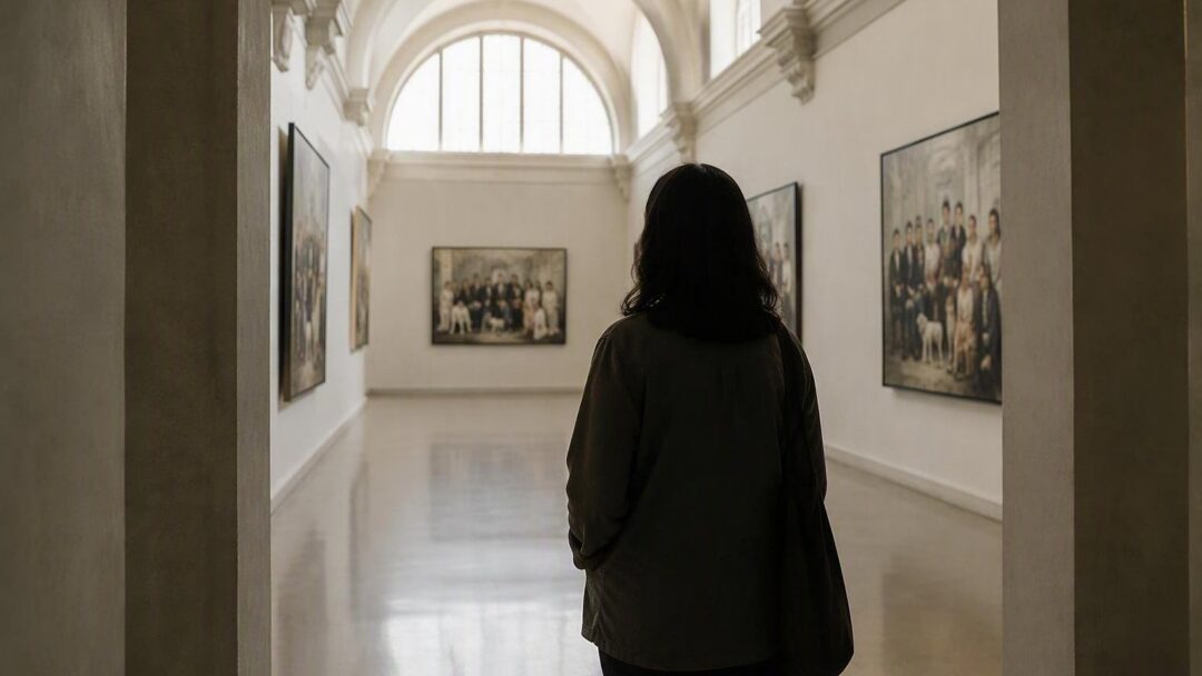 Exposición retratos de familia estela de castro puertollano