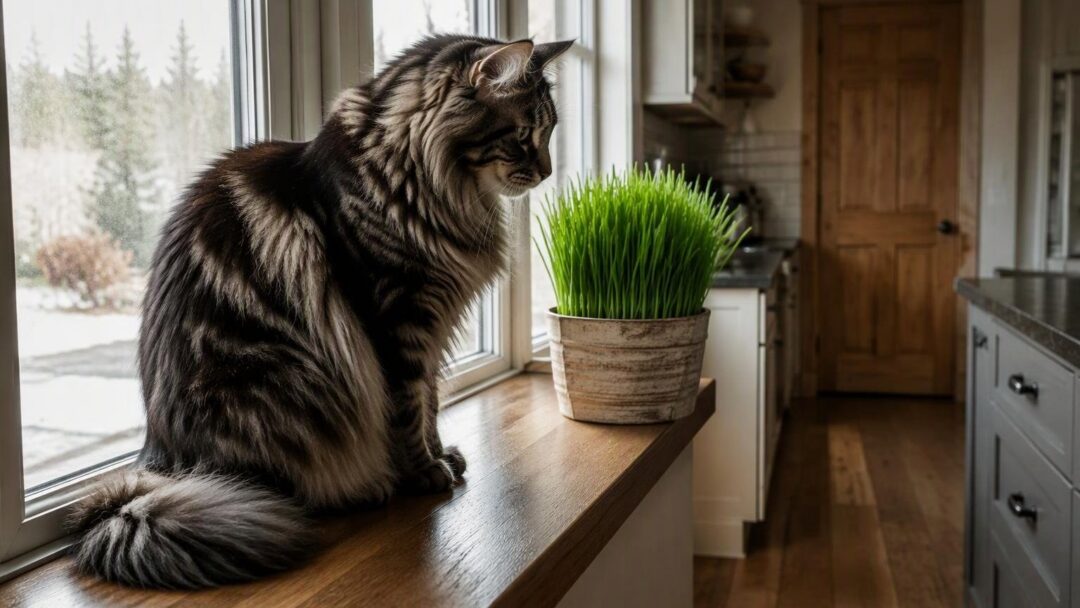 Gatos y hierba: hipótesis, mitos y cultivo seguro en casa