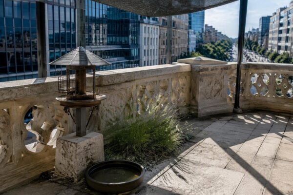 Guía práctica para hidratación y refugio de aves en la ciudad