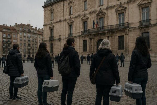 Manifestación en León para exigir gestión adecuada de colonias felinas