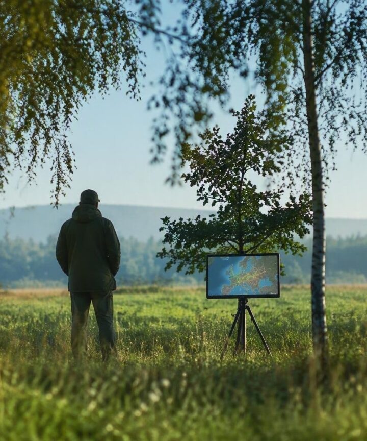 Mapa interactivo muestra la distribución de las aves europeas con datos actualizados diariamente