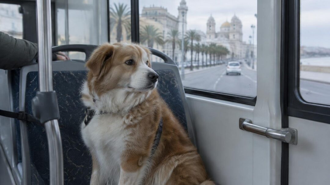Cádiz discute los perros en autobús y Buenos Aires lanza Mascotear 2026