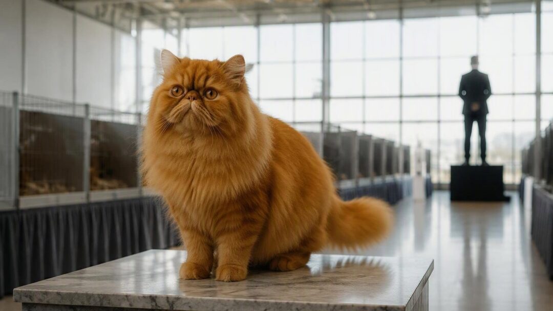 Catálogo felino de Ávila: persa rojo lleva el ‘Best of the Best’