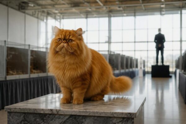Catálogo felino de Ávila: persa rojo lleva el ‘Best of the Best’