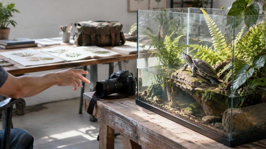 Cómo proteger a reptiles y anfibios en sesiones fotográficas