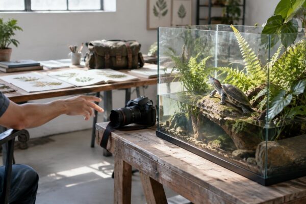 Cómo proteger a reptiles y anfibios en sesiones fotográficas