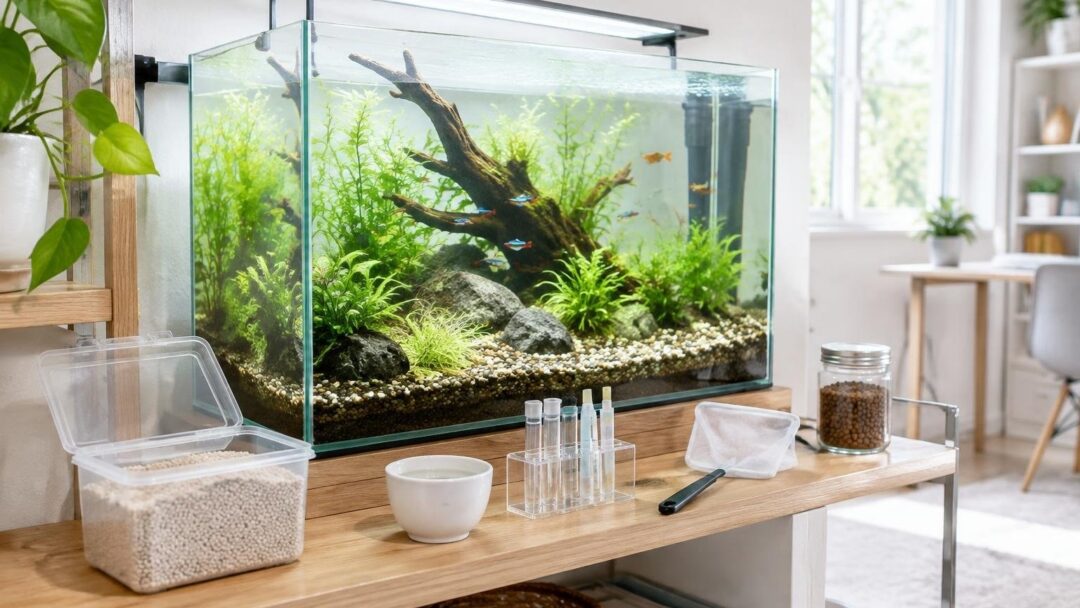 Guía completa para ciclar tu tanque: método con peces y sin ellos