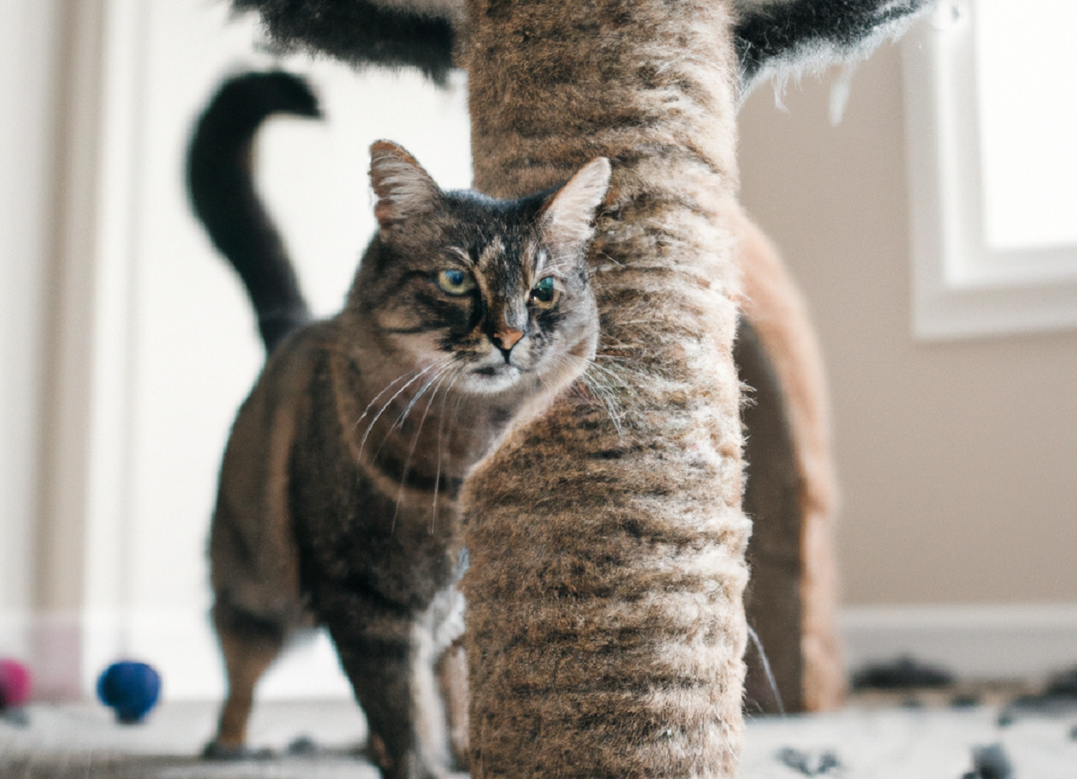 Come insegnare al gatto ad usare il tiragraffi? 5 consigli utili