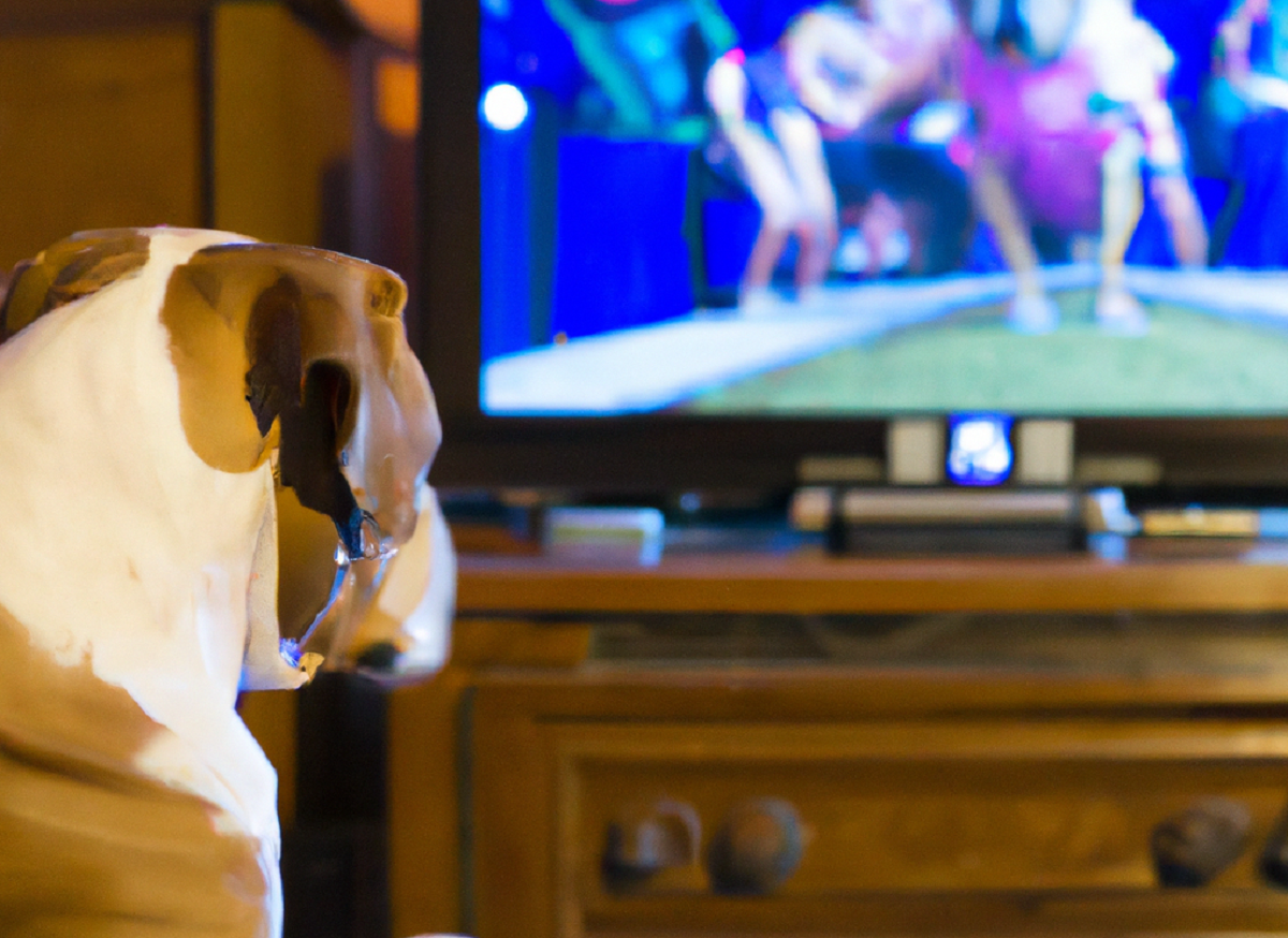 Come vedono la tv i cani?