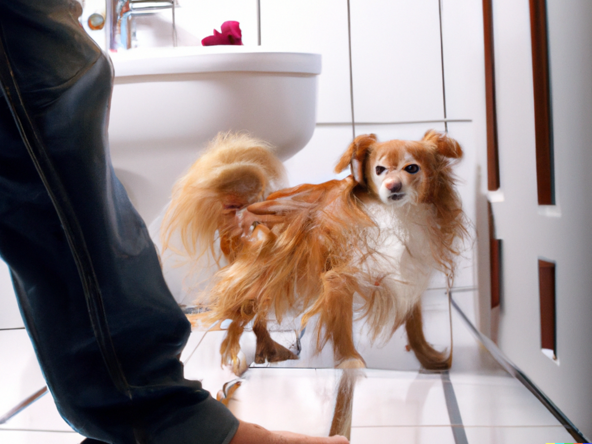 Perché il cane mi segue in bagno?