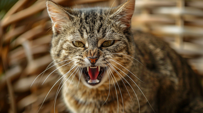 Come immobilizzare un gatto aggressivo?