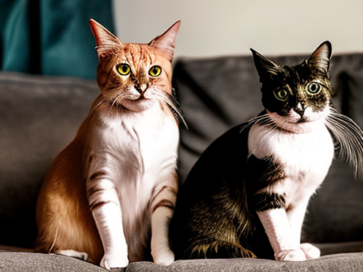 Gatto maschio monta gatto maschio: perchè lo fa?