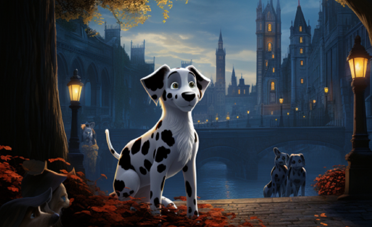 Gli animali nel film "La carica dei 101"
